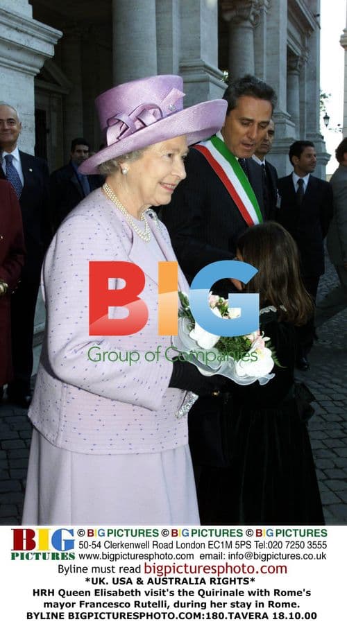Queen Elisabeth's Visit to Quirinale