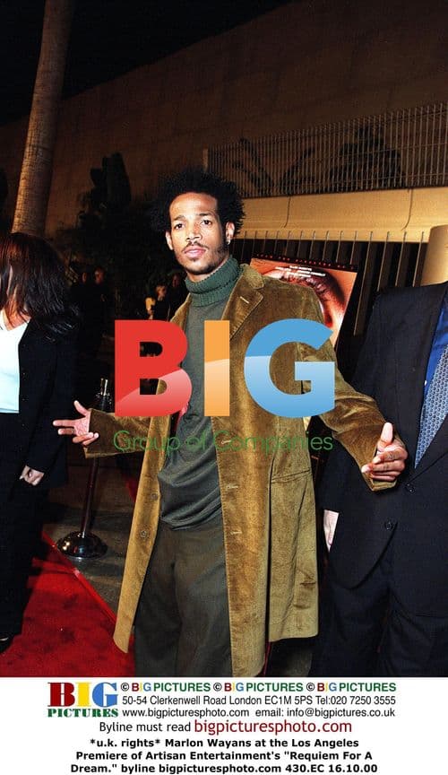 Marlon Wayans at "Requiem For A Dream" Premiere