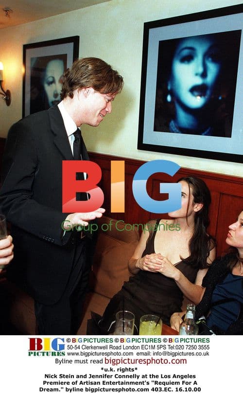 Nick Stein and Jennifer Connelly at L.A. Premiere