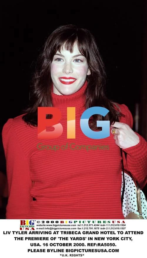 Liv Tyler at 'The Yards' premiere in NYC