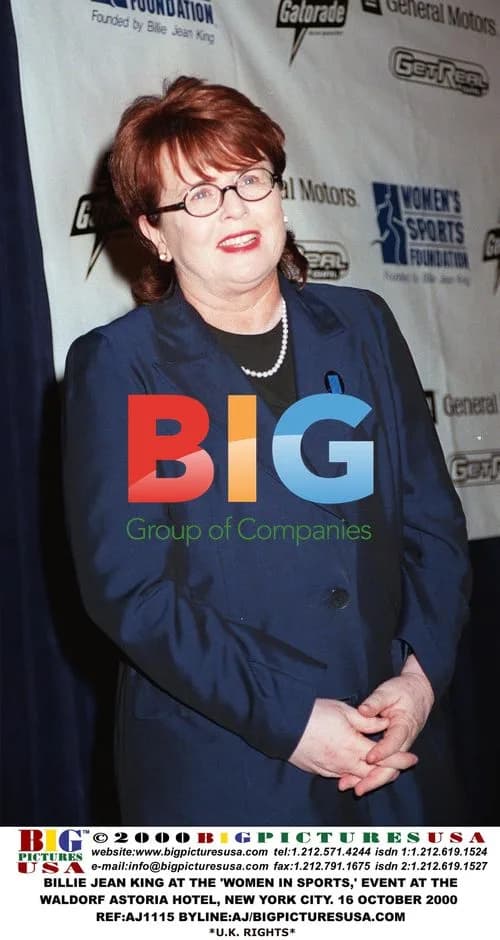 Billie Jean King at Women in Sports Event