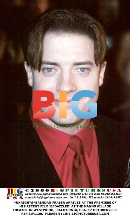 Brendan Fraser at Bedazzled Premiere