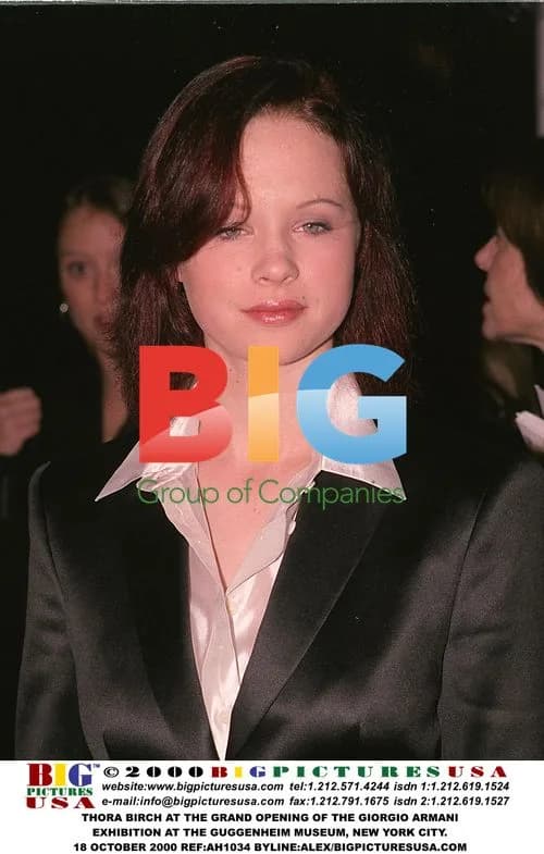 Thora Birch at Armani Guggenheim Opening