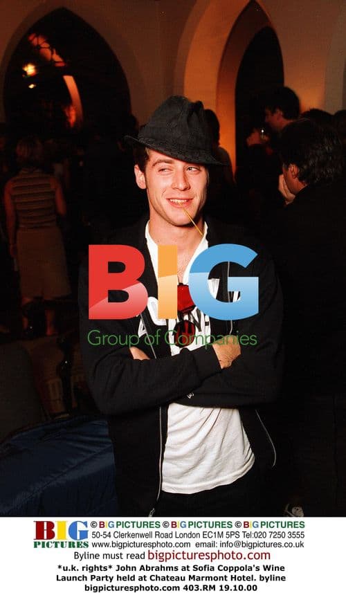 John Abrahms at Sofia Coppola's Wine Launch Party