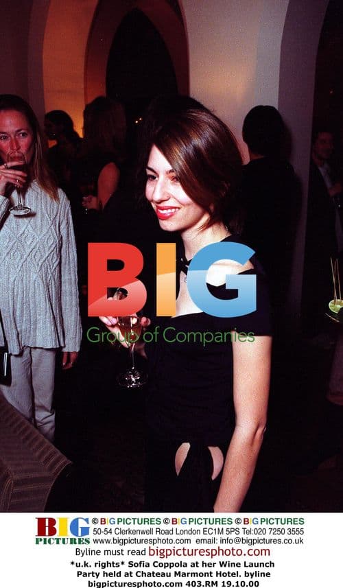 Sofia Coppola at Wine Launch Party