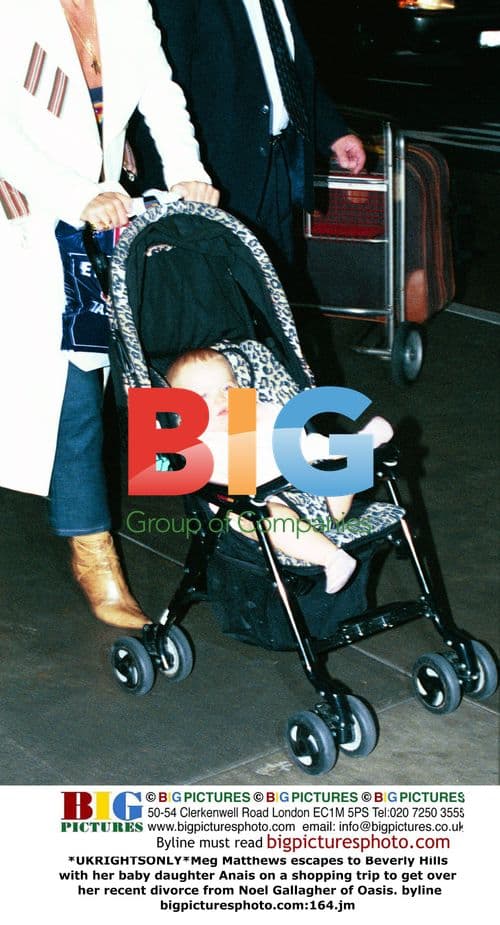 Meg Matthews shops in Beverly Hills after divorce