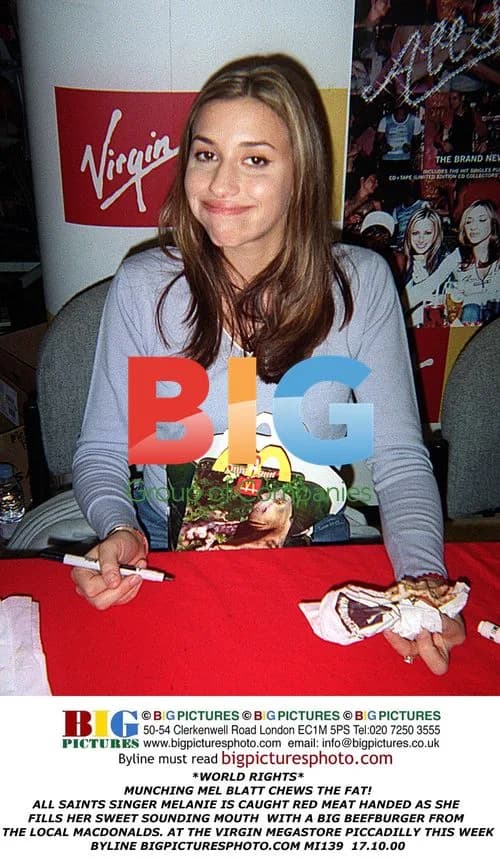 Mel Blatt Chows Down on Burger
