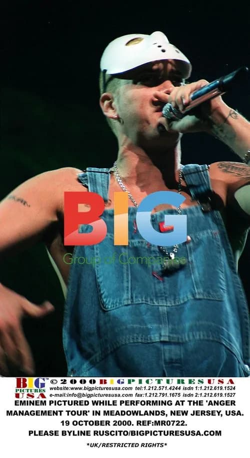 Eminem Performing at Anger Management Tour