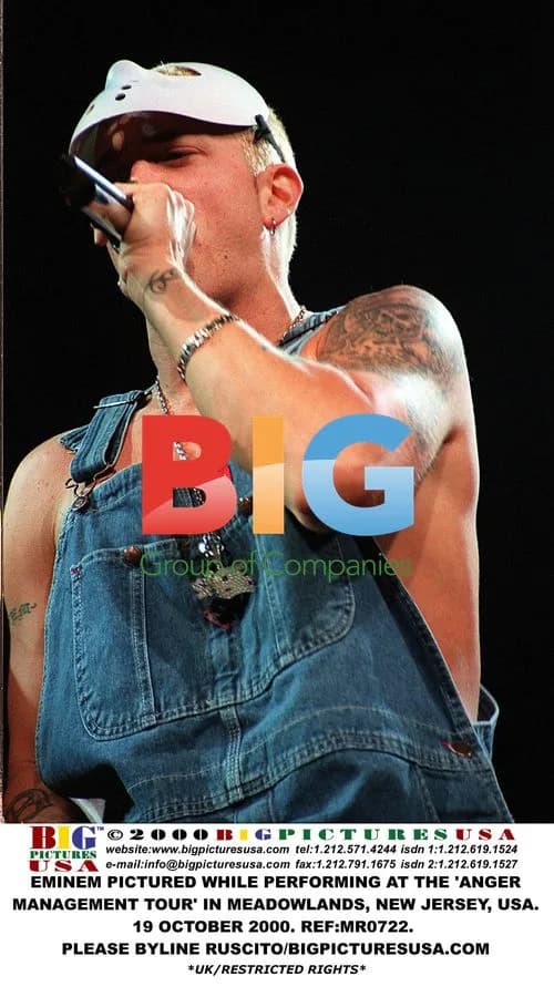 Eminem Performing at Anger Management Tour