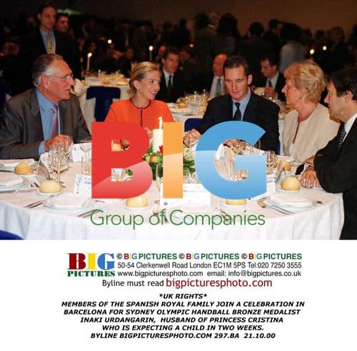 Spanish Royal Family Celebrates Handball Medalist