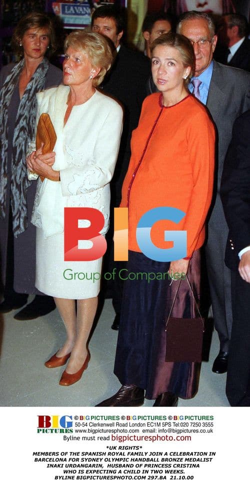 Spanish Royals Celebrate Olympian Inaki Urdangarin