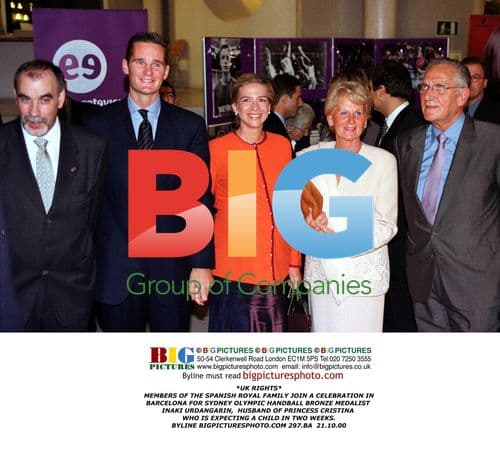 Spanish Royals Celebrate Olympic Medalist Inaki Urdangarin