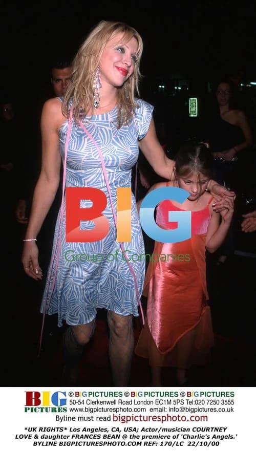 Courtney Love & Frances Bean at 'Charlie's Angels' Premiere