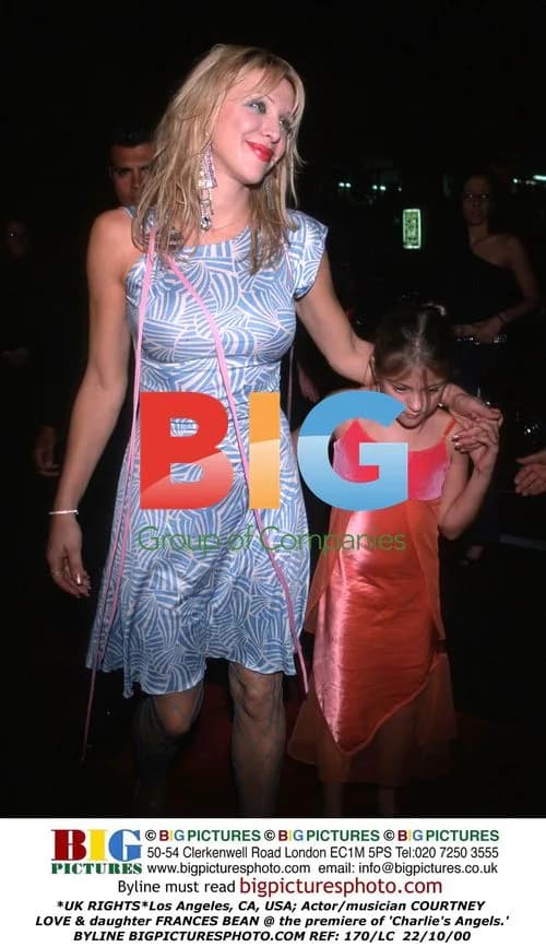 Courtney Love and Frances Bean at 'Charlie's Angels' premiere