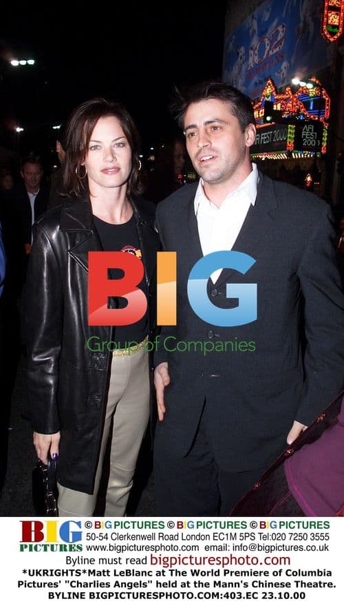 Matt LeBlanc at Charlies Angels Premiere