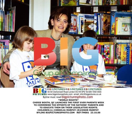 CHERIE BOOTH LAUNCHES PARENTS WEEK