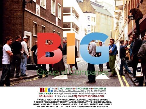 Naomi Campbell Burberry Photo Shoot