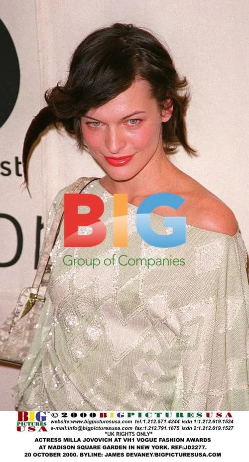 Milla Jovovich at VH1 Vogue Fashion Awards