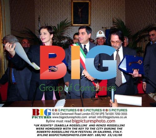 ISABELLA ROSSELLINI AND RENZO ROSSELLINI HONORED