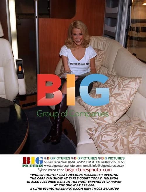 Melinda Messenger at Caravan Show