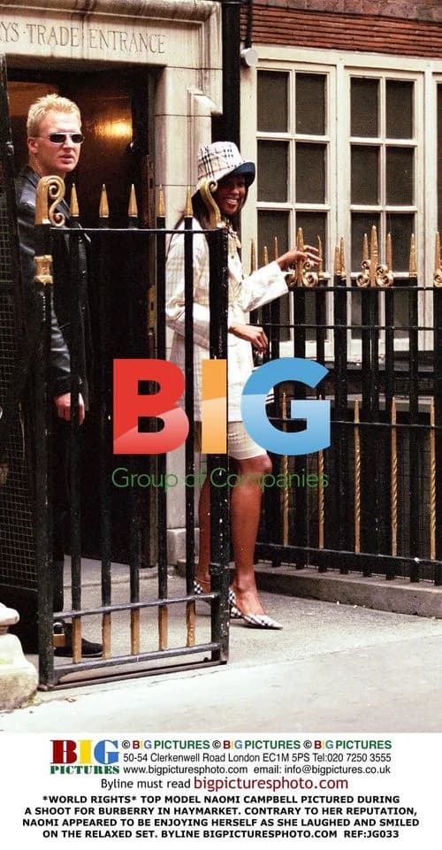 Naomi Campbell Burberry Photo Shoot