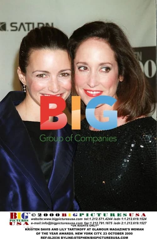 Kristen Davis and Lily Tartikoff at Glamour Awards
