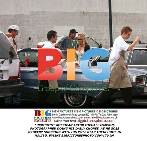 Michael Madsen Grocery Shopping with Wife