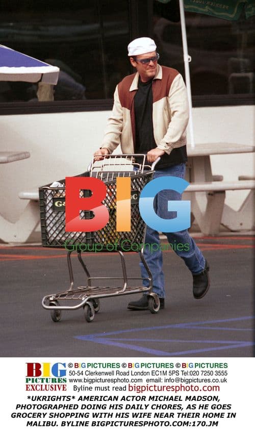 Michael Madsen Goes Grocery Shopping