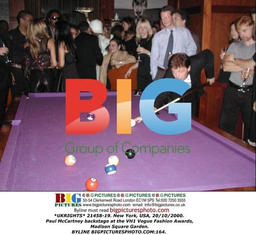 Paul McCartney at VH1 Vogue Fashion Awards