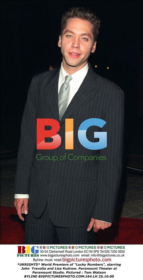 Tom Watson at "Lucky Numbers" Premiere