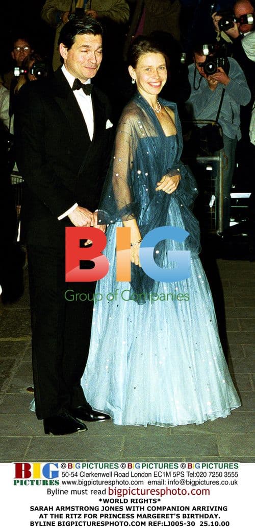 Sarah Armstrong Jones at Princess Margaret's Birthday