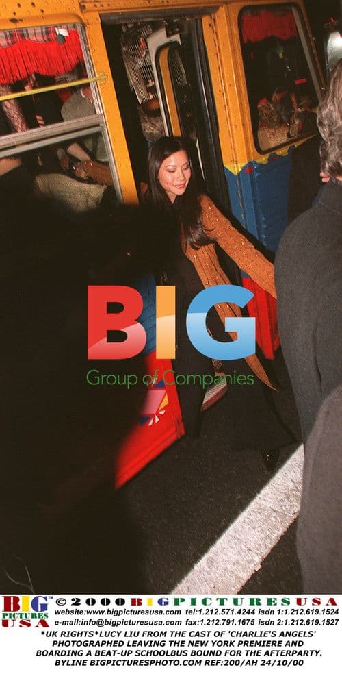 Lucy Liu Leaving 'Charlie's Angels' Premiere