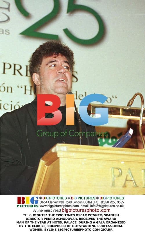 Pedro Almodovar Receives 'Man of the Year' Award