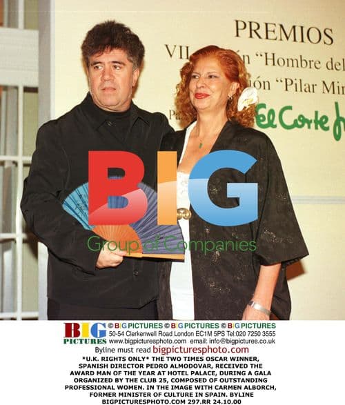 Pedro Almodovar Receives Man of the Year Award