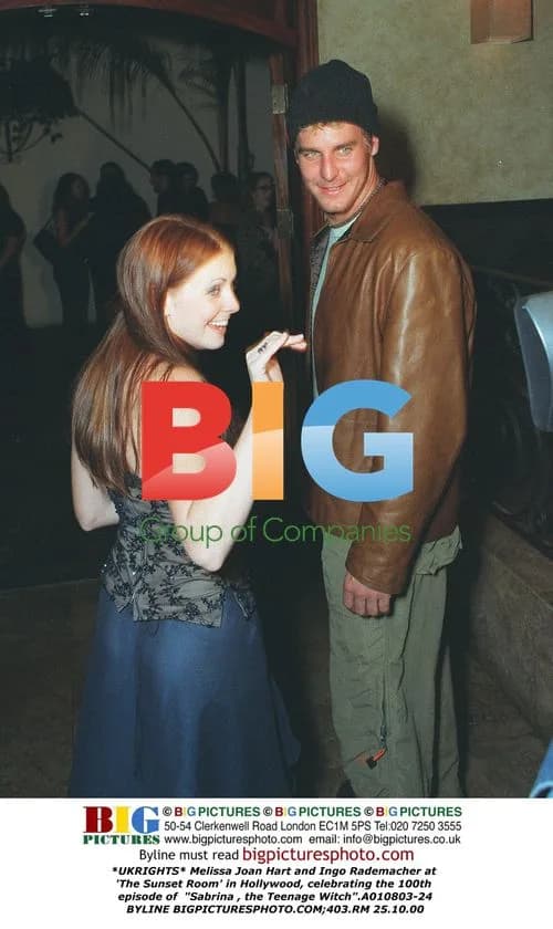 Melissa Joan Hart and Ingo Rademacher at 'The Sunset Room'