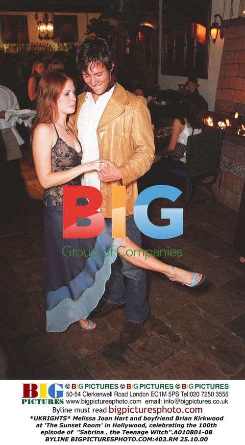 Melissa Joan Hart and Brian Kirkwood