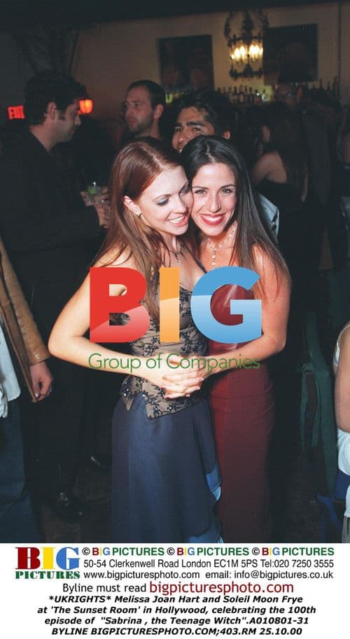 Melissa Joan Hart and Soleil Moon Frye at 'The Sunset Room'