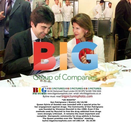 Queen Sylvia Awarded at San Patrignano