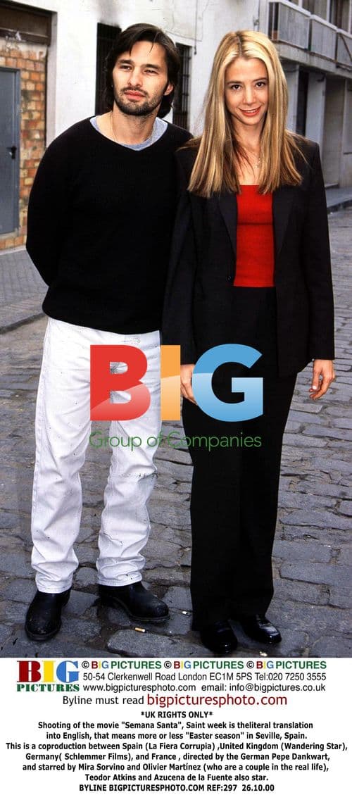 Filming of "Semana Santa" in Seville, Spain