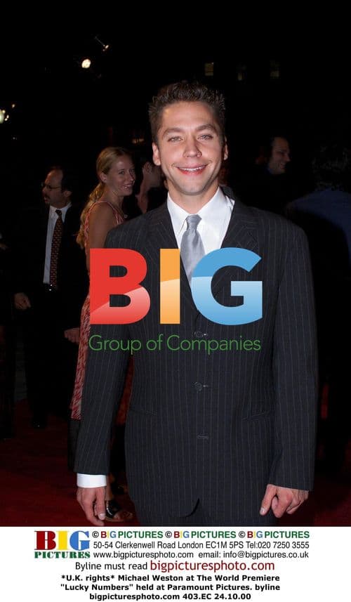 Michael Weston at "Lucky Numbers" Premiere