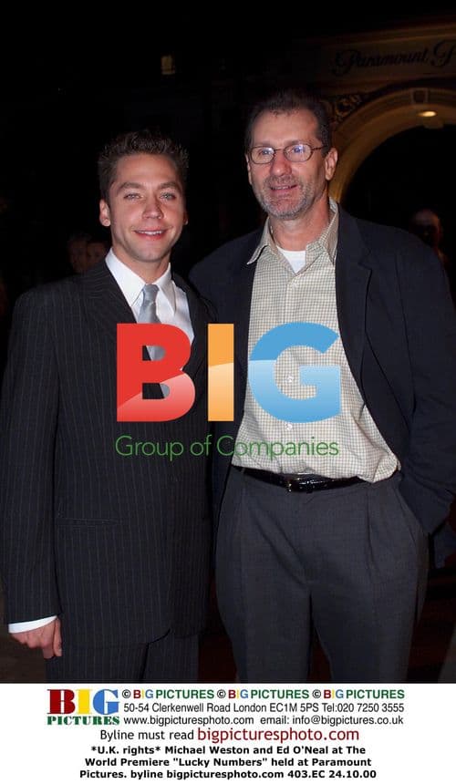 Michael Weston and Ed O'Neal at "Lucky Numbers" Premiere