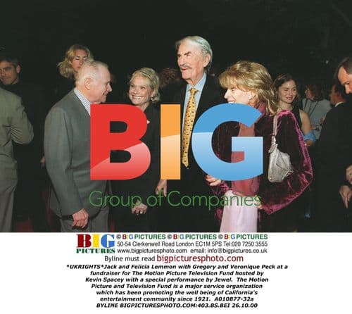 Lemmons and Pecks at MPTF Fundraiser