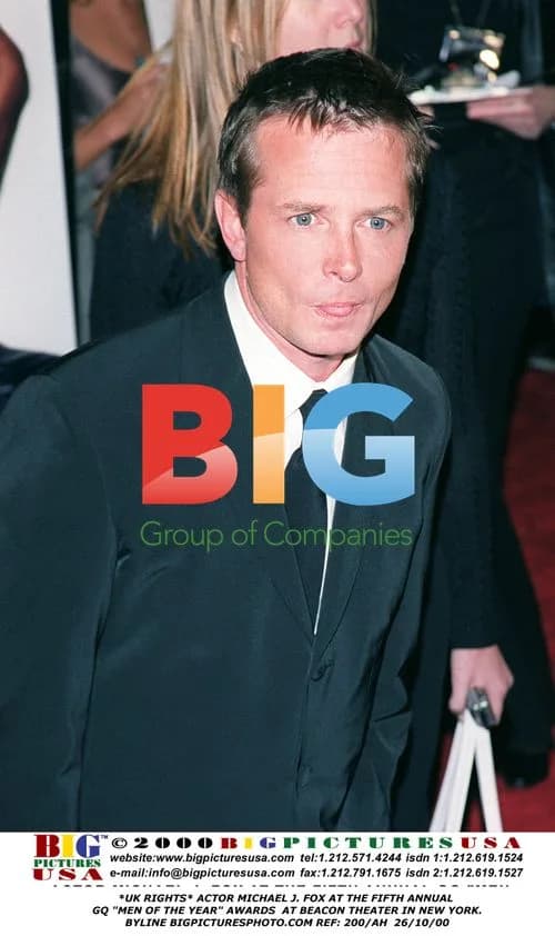 Michael J. Fox at GQ 'Men of the Year' Awards