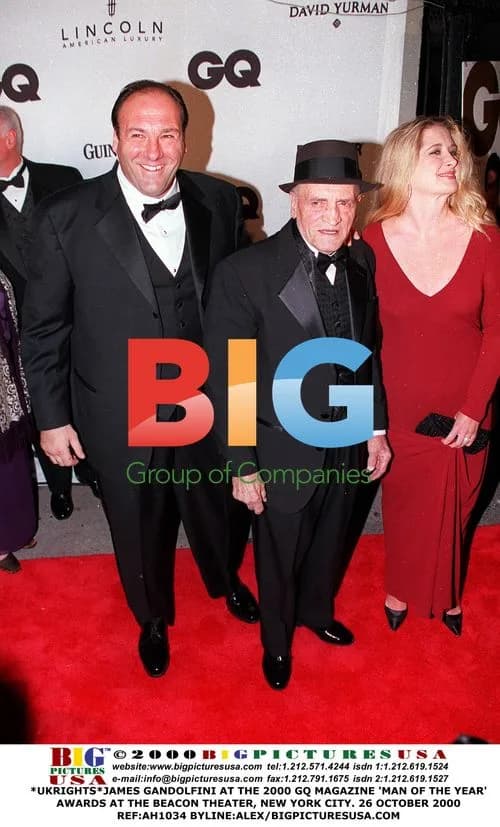 James Gandolfini at GQ 'Man of the Year' Awards