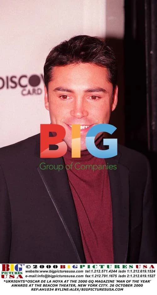 Oscar De La Hoya at GQ Awards