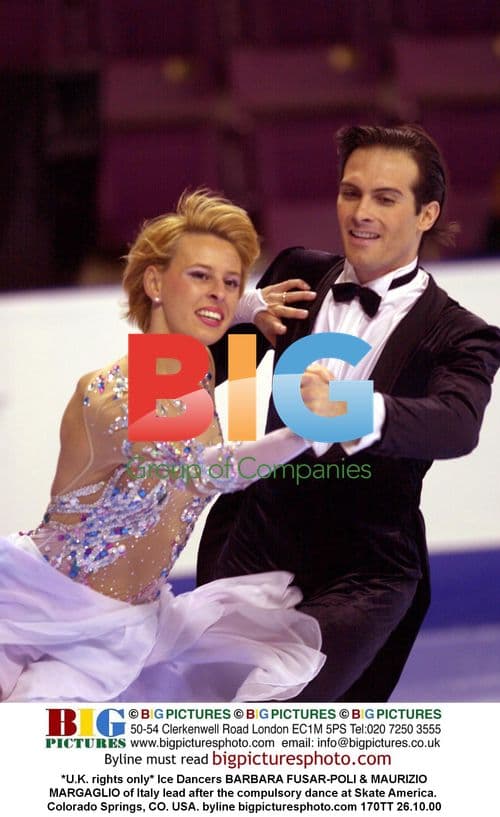 Italy's Ice Dancers Lead @ Skate America