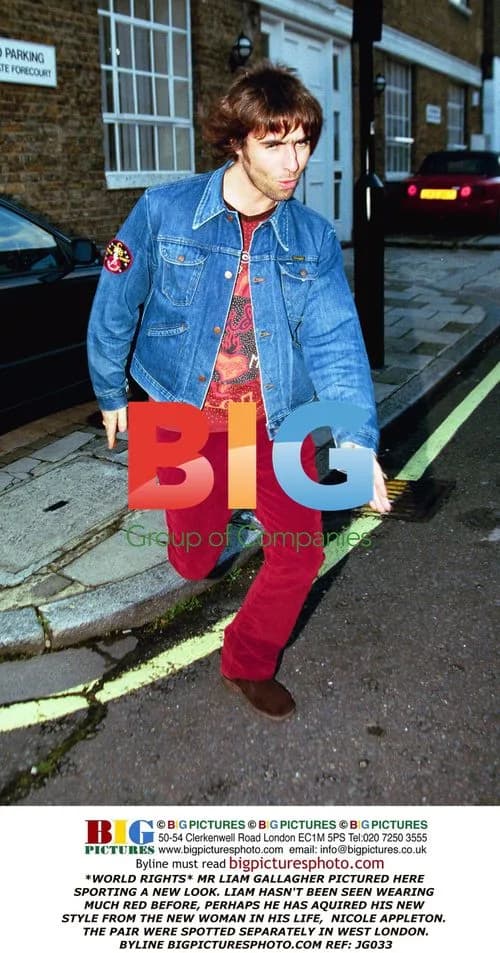 Liam Gallagher Spotted with New Look