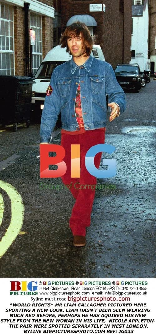 Liam Gallagher in new look