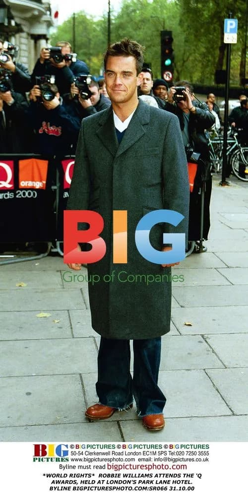 Robbie Williams at Q Awards in London
