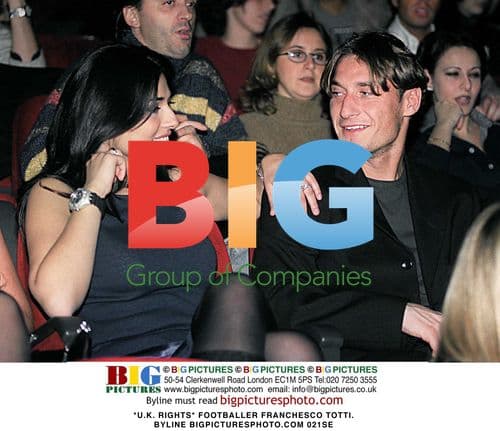 Footballer Franchesco Totti